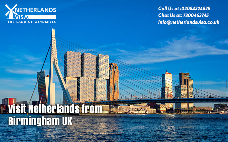Netherlands visa appointment from Birmingham UK