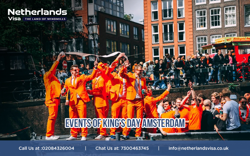 Events of King’s Day Amsterdam 2026